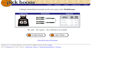 Desktop Screenshot of 2005.pickhoops.com