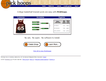 Tablet Screenshot of 2005.pickhoops.com
