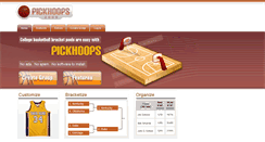 Desktop Screenshot of 2009.pickhoops.com