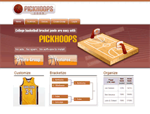 Tablet Screenshot of 2009.pickhoops.com